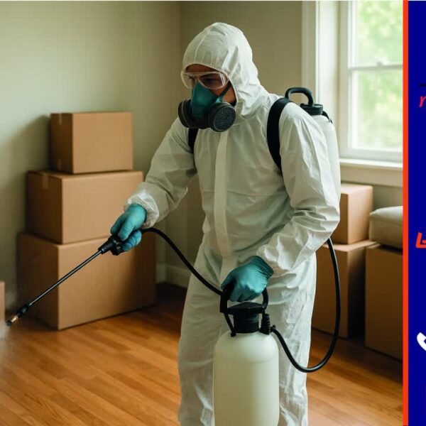 سمپاشی قبل از اثاث کشی