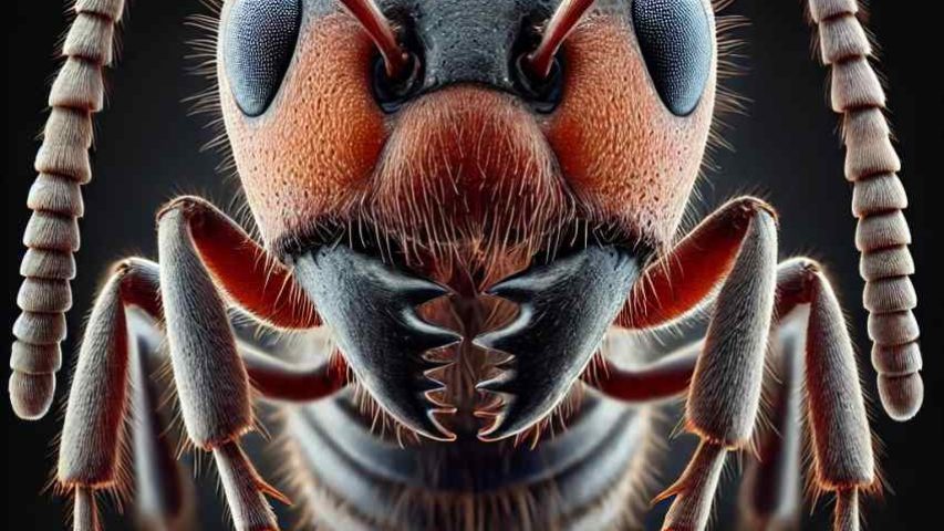 مورچه از نمای نزدیک