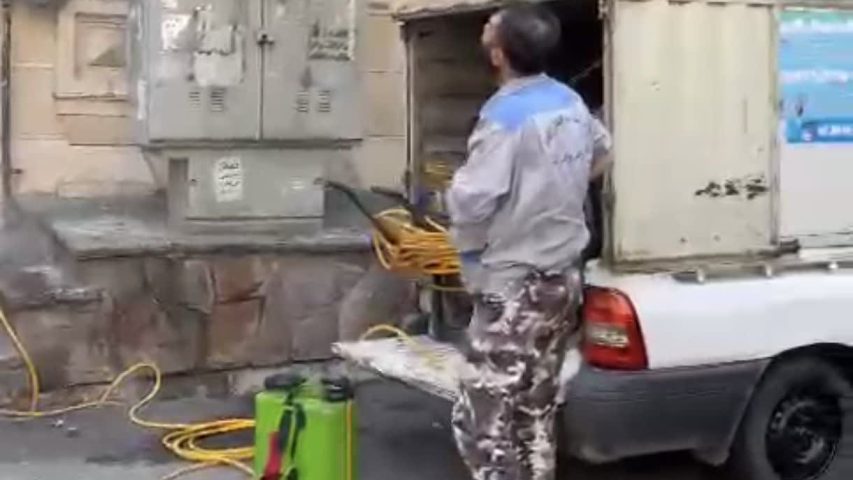 سمپاشی در کرج