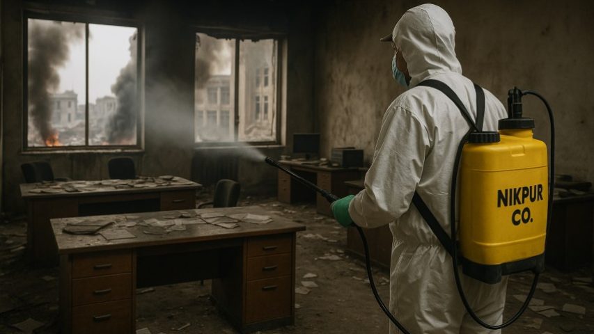 تاثیر سمپاشی بر سلامت مردم در زمان جنگ