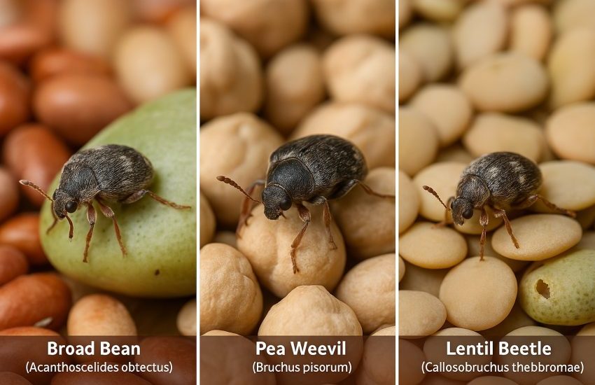 انواع سوسک حبوبات