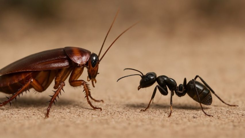 فرق سوسک و مورچه