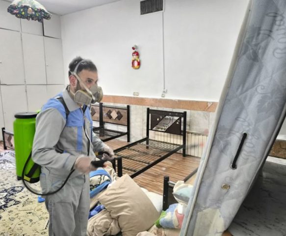 سمپاشی قبل از اثاث کشی