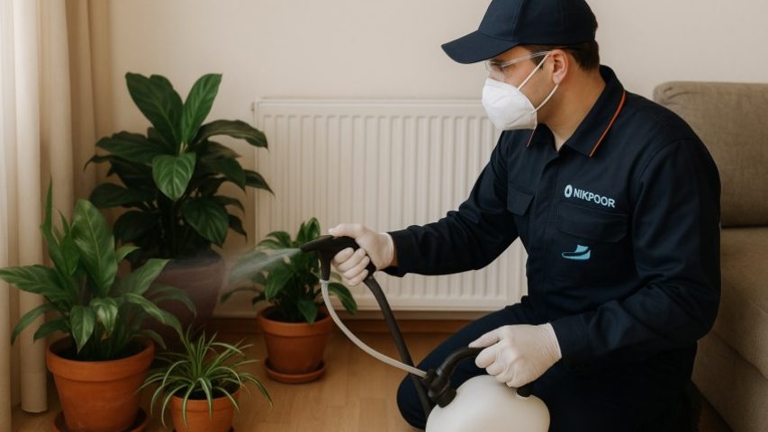 سمپاشی ماهی نقره ای