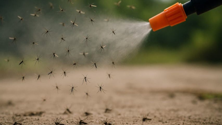 سمپاشی پشه در تهران و کرج